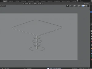glass tables 3d 3D Model