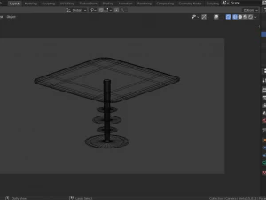 glass tables 3d 3D Model