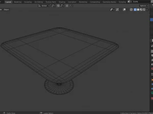 glass tables 3d 3D Model