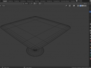 modern living room table 3D Model