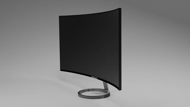 monitor samsung Modelo 3D .c4d .max .obj .3ds .fbx .stl .blend 
