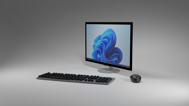 monoblock 3D Model .c4d .max .obj .3ds .fbx .stl .blend 