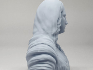 mona lisa 3d print model Model Cetak 3D