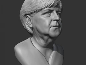 angela merkel 3d print model 3D Print Model