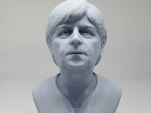 angela merkel 3d print model 3D Print Model