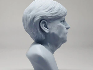 angela merkel 3d print model 3D Print Model