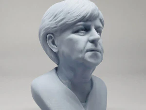 angela merkel 3d print model 3D Print Model