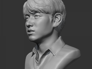 bts jungkook 3d print model 3D Druckmodell