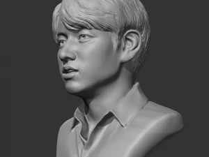 bts jungkook 3d print model 3D Print Model