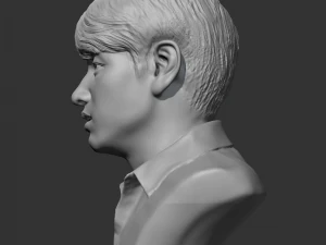 bts jungkook 3d print model 3D Print Model