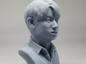 bts jungkook 3d print model 3D Druckmodell
