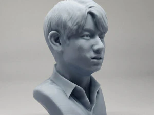 bts jungkook 3d print model 3D Print Model