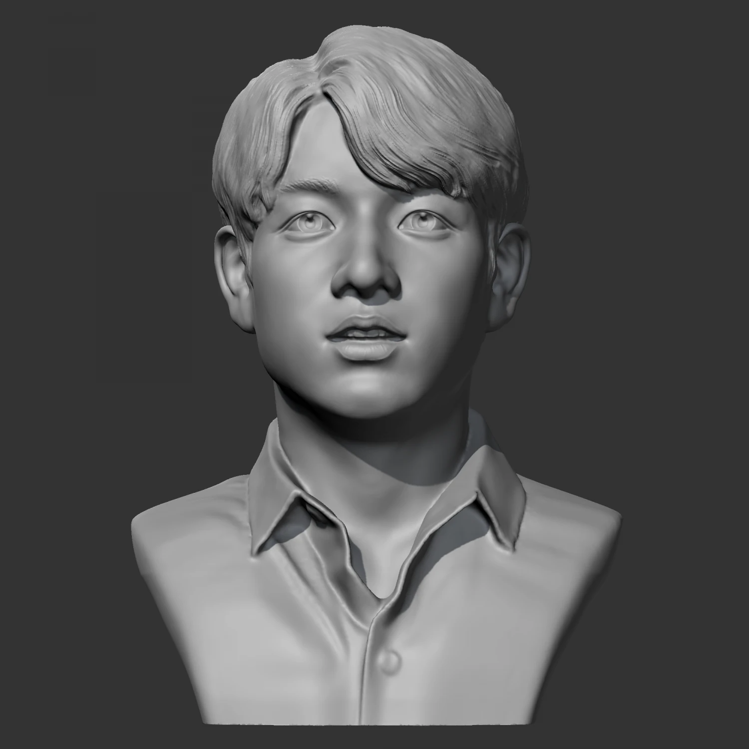 bts jungkook 3d print model 3D Print Model .c4d .max .obj .3ds .fbx .stl .blend 