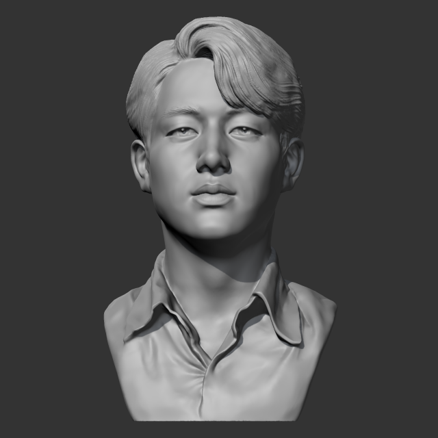 bts jimin 3d print model 3D-printmodel .c4d .max .obj .3ds .fbx .stl .blend 