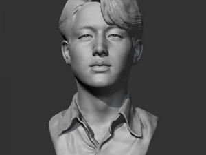 modelo de impresi&oacute;n 3d de bts jimin Modelo de impresión 3D
