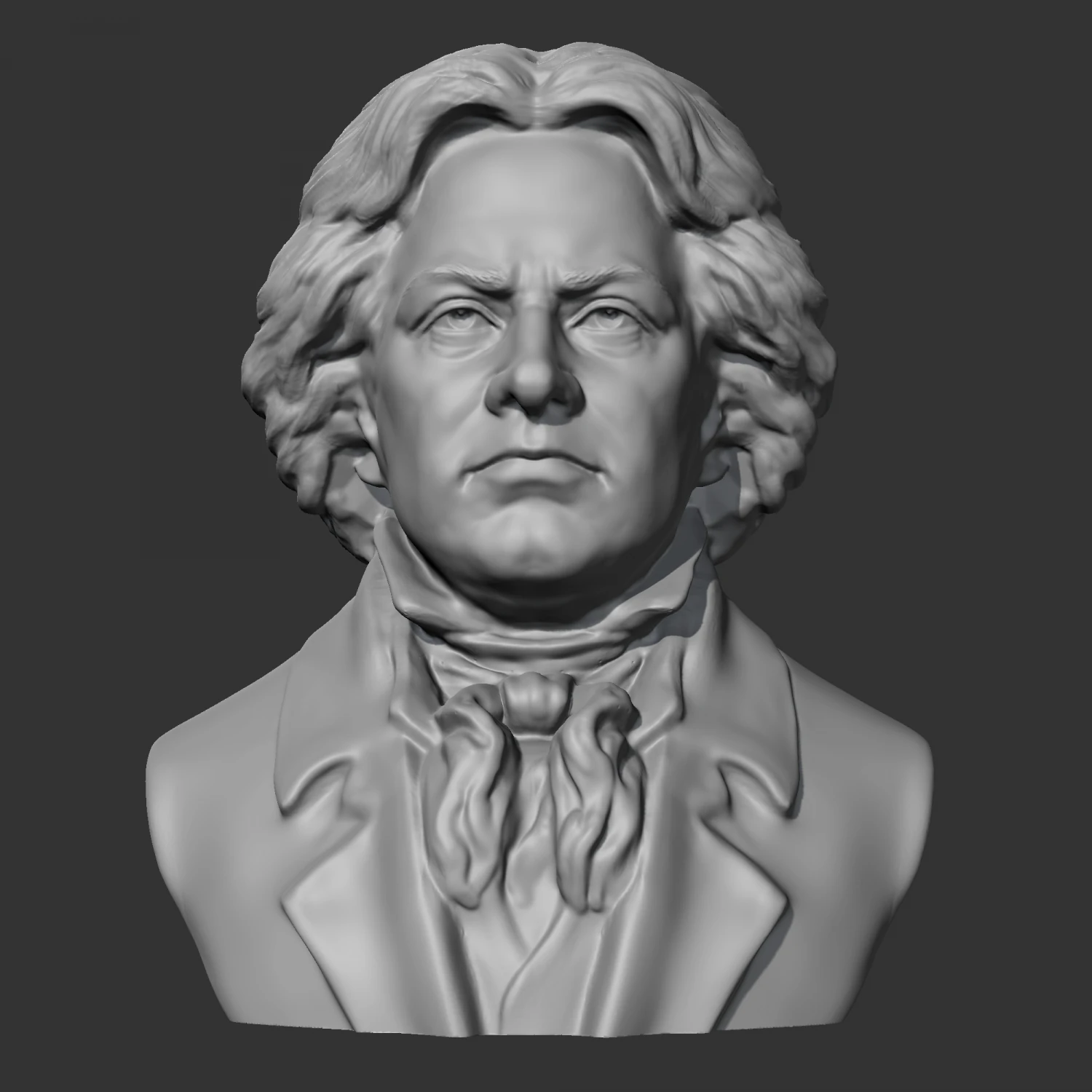 brethoven 3d print model 3D Print Model .c4d .max .obj .3ds .fbx .stl .blend 