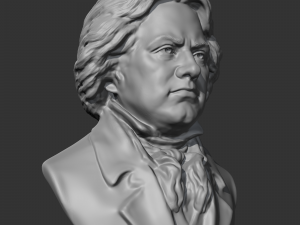 brethoven 3d print model 3D Принт Модель
