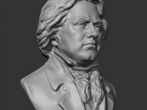 brethoven 3d print model 3D Print Model