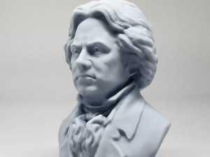 brethoven 3d print model 3D Принт Модель