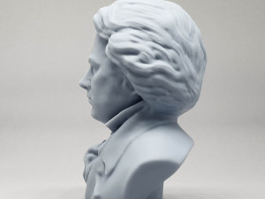 brethoven 3d print model 3D Принт Модель