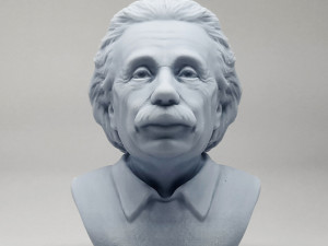 einstein 3d print model 3D 打印模型