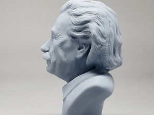 einstein 3d print model 3D 打印模型