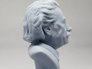 einstein 3d print model 3D 打印模型