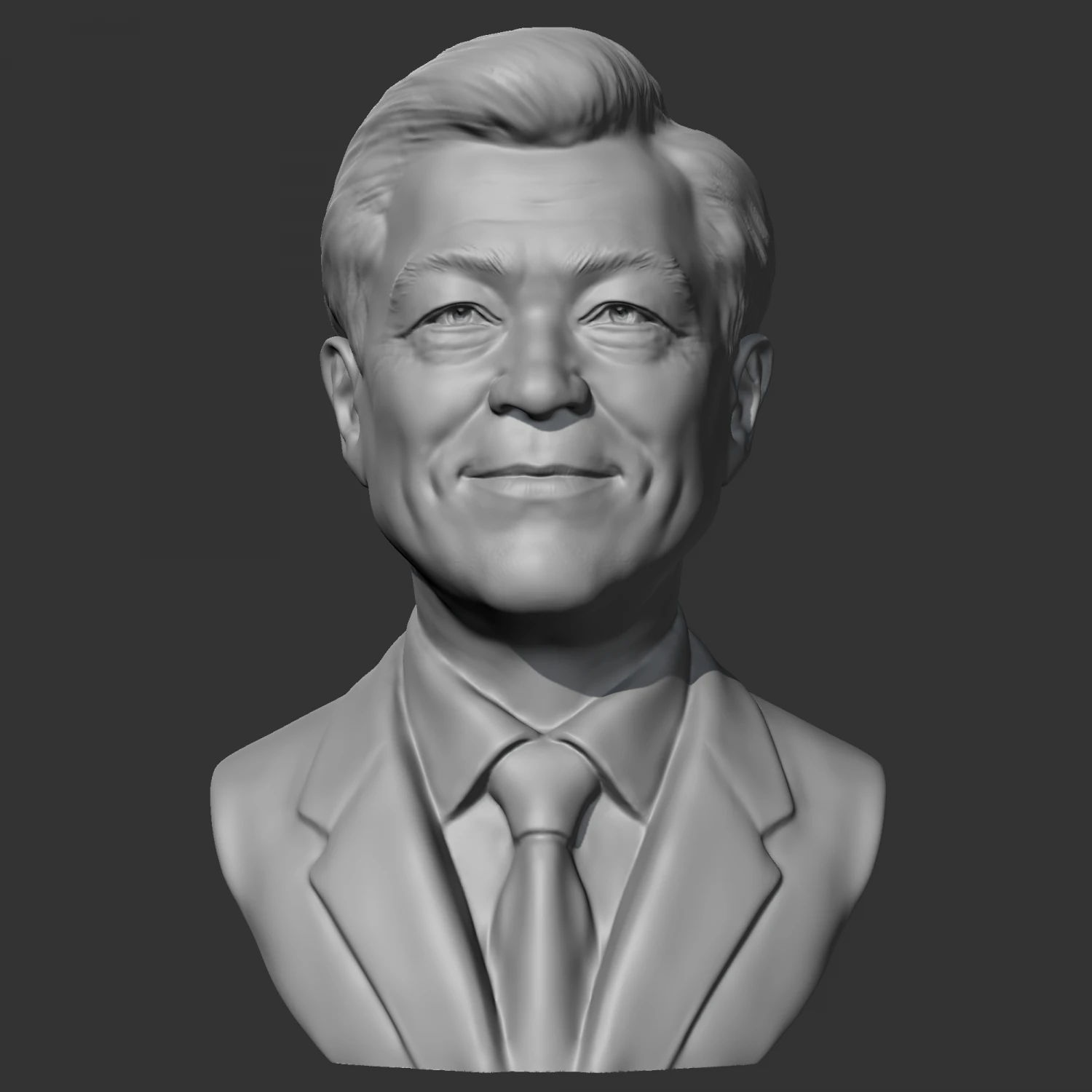 moon jae-in 3d print model 3D Print Model .c4d .max .obj .3ds .fbx .stl .blend