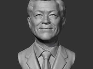 modelo de impress&atilde;o 3D moon jae-in Modelo de Impressão 3D