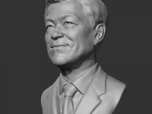 moon jae-in 3d print model Model Cetak 3D