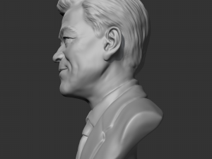 moon jae-in 3d print model Model Cetak 3D