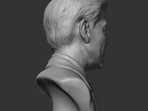 moon jae-in 3d print model Model Cetak 3D