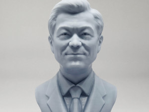 moon jae-in 3d print model Model Cetak 3D