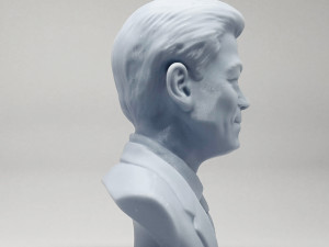moon jae-in 3d print model Model Cetak 3D