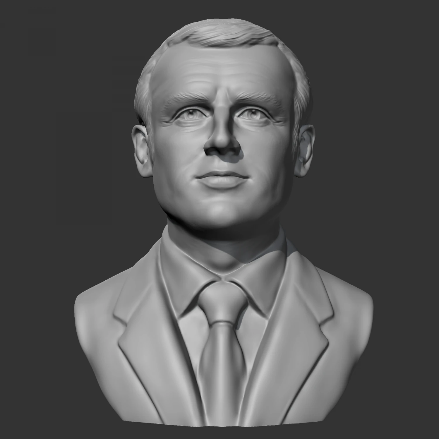 emmanuel macron 3d print model 3D Print Model .c4d .max .obj .3ds .fbx .stl .blend 