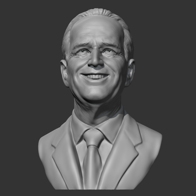 joe biden 3d print model 3D Print Model .c4d .max .obj .3ds .fbx .stl .blend 