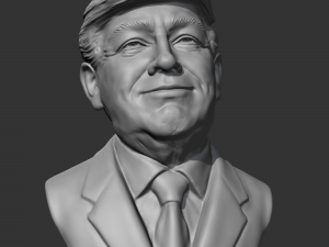 donald trump 3d print model 3D 打印模型