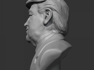 donald trump 3d print model Modelo de Impressão 3D