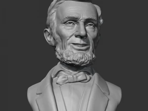 Modello di stampa 3D di Abraham Lincoln Modello di stampa 3D