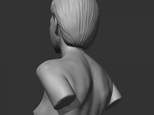 hd girl bust g 3d print model Modèles 3D en vedette