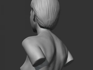 hd girl bust g 3d print model 3D Print Model