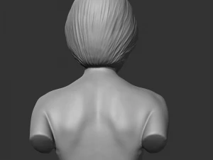 hd girl bust g 3d print model 3D Print Model