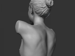 hd girl bust h 3d print model 3D Print Model