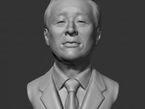 Kim young-sam 3d print model Modelo de Impressão 3D