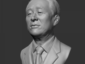 Kim young-sam 3d print model Modelo de Impressão 3D