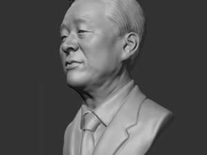 Kim young-sam 3d print model Modelo de Impressão 3D