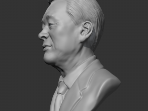 Kim young-sam 3d print model Modelo de Impressão 3D