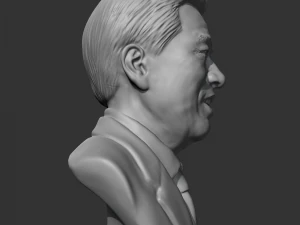 kim dae-jung 3d print model 3D Print Model