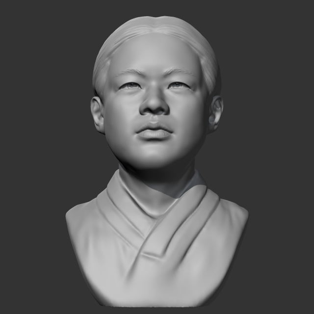 yu gwan-sun 3d print model 3D 打印模型 .c4d .max .obj .3ds .fbx .stl .blend 