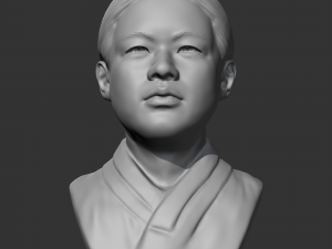 yu gwan-sun 3d print model 3D 打印模型